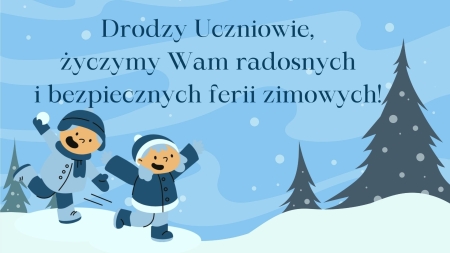 BEZPIECZNE FERIE - ZASADY